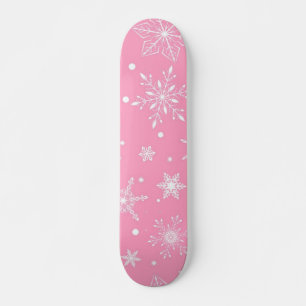 Snowflake patroon persoonlijk skateboard