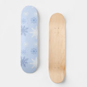 Snowflake patroon persoonlijk skateboard (Voorkant)