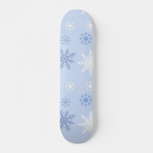 Snowflake patroon persoonlijk skateboard (Voorkant)