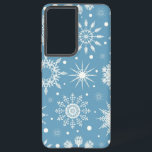Snowflake patroon samsung galaxy hoesje<br><div class="desc">Voor echte liefhebbers van sneeuwvlokken</div>