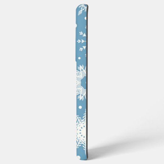 Snowflake patroon samsung galaxy hoesje (Achterkant horizontaal)
