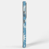 Snowflake patroon samsung galaxy hoesje (Rechterkant)