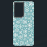 Snowflake patroon samsung galaxy hoesje<br><div class="desc">Voor echte liefhebbers van sneeuwvlokken</div>