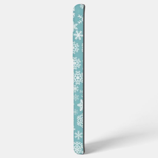 Snowflake patroon samsung galaxy hoesje (Achterkant horizontaal)
