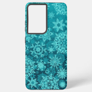 Snowflake patroon samsung galaxy hoesje