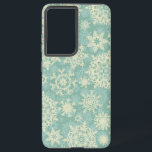 Snowflake patroon samsung galaxy hoesje<br><div class="desc">Voor echte liefhebbers van sneeuwvlokken</div>