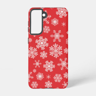 Snowflake patroon samsung galaxy hoesje