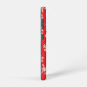 Snowflake patroon samsung galaxy hoesje (Rechterkant)