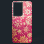 Snowflake patroon samsung galaxy hoesje<br><div class="desc">Voor echte liefhebbers van sneeuwvlokken</div>