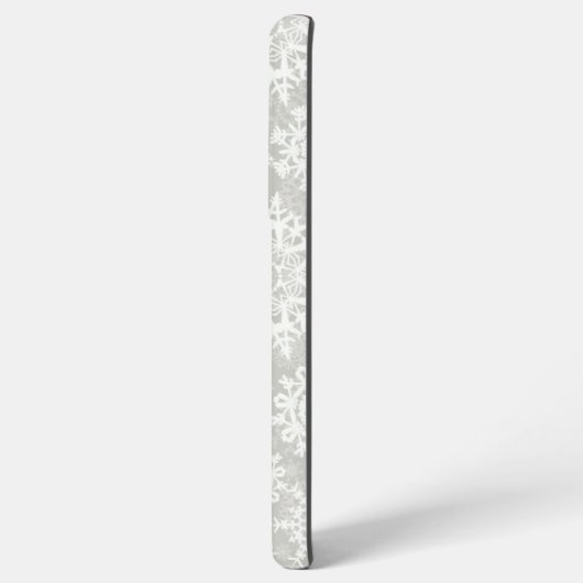 Snowflake patroon samsung galaxy hoesje (Achterkant horizontaal)