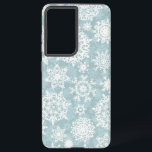 Snowflake patroon samsung galaxy hoesje<br><div class="desc">Voor echte liefhebbers van sneeuwvlokken</div>