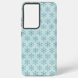 Snowflake patroon samsung galaxy hoesje