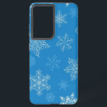 Snowflake patroon samsung galaxy hoesje<br><div class="desc">Voor echte liefhebbers van sneeuwvlokken</div>