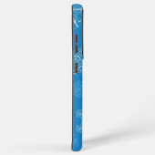 Snowflake patroon samsung galaxy hoesje (Rechterkant)