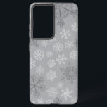Snowflake patroon samsung galaxy hoesje<br><div class="desc">Voor echte liefhebbers van sneeuwvlokken</div>