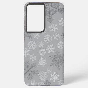 Snowflake patroon samsung galaxy hoesje