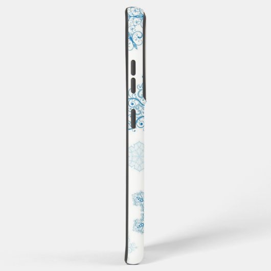 Snowflake patroon samsung galaxy hoesje (Rechterkant)