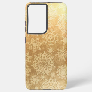 Snowflake patroon samsung galaxy hoesje