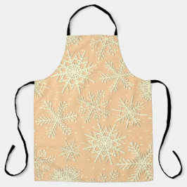 Snowflake patroon schort