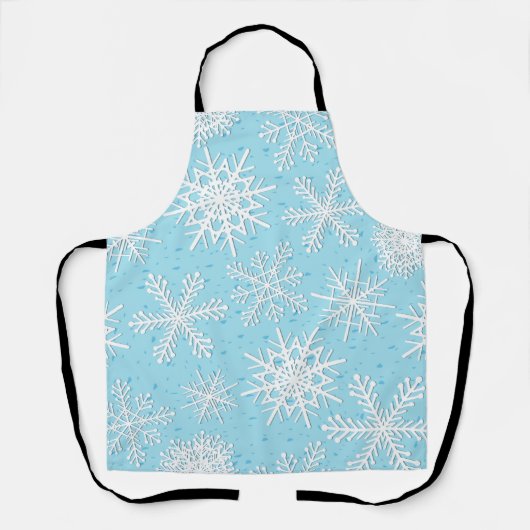 Snowflake patroon schort (Voorkant)