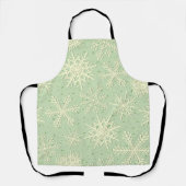 Snowflake patroon schort (Voorkant)