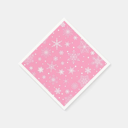 Snowflake patroon servet (Hoek)