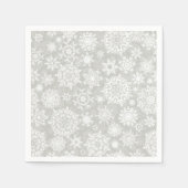 Snowflake patroon servet (Voorkant)