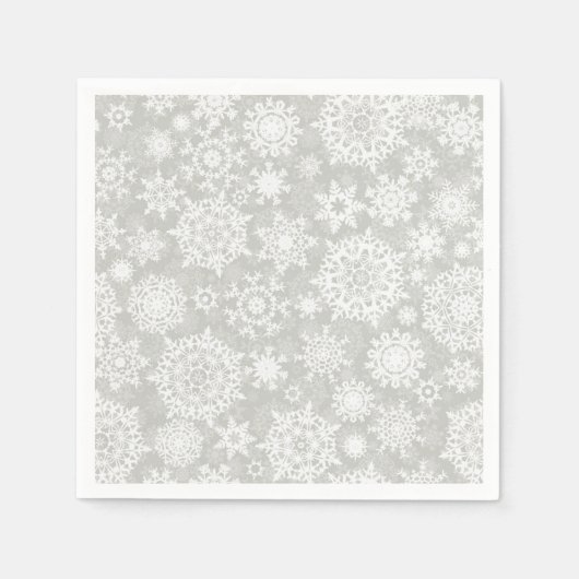 Snowflake patroon servet (Voorkant)