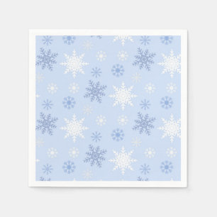 Snowflake patroon servet