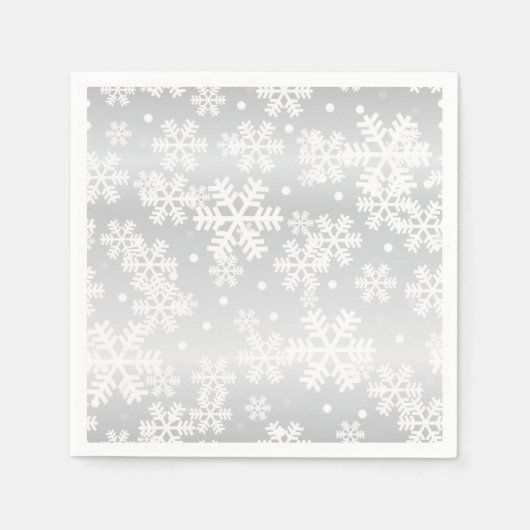 Snowflake patroon servet (Voorkant)