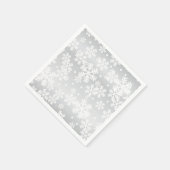 Snowflake patroon servet (Hoek)