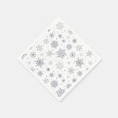 Snowflake patroon servet (Hoek)
