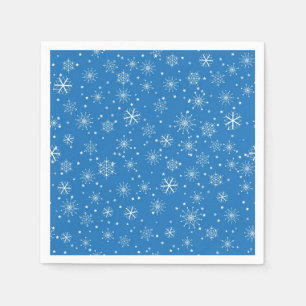 Snowflake patroon servet