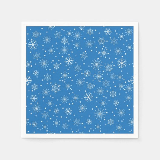 Snowflake patroon servet (Voorkant)