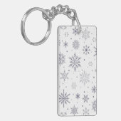 Snowflake patroon sleutelhanger (Voorkant Links)