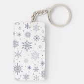 Snowflake patroon sleutelhanger (achterkant)