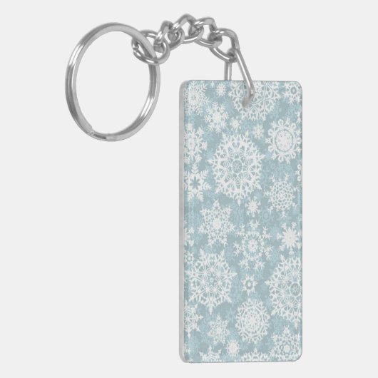 Snowflake patroon sleutelhanger (Voorkant Links)