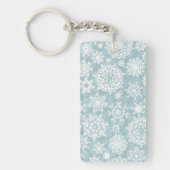 Snowflake patroon sleutelhanger (Voorkant)