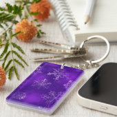 Snowflake patroon sleutelhanger (Voorkant Rechts)