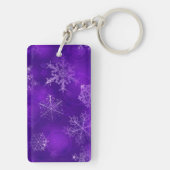 Snowflake patroon sleutelhanger (achterkant)