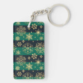 Snowflake patroon sleutelhanger (achterkant)