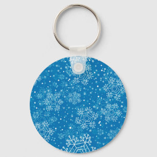 Snowflake patroon sleutelhanger