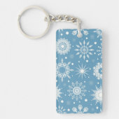 Snowflake patroon sleutelhanger (Voorkant)