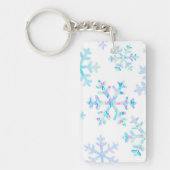 Snowflake patroon sleutelhanger (Voorkant)