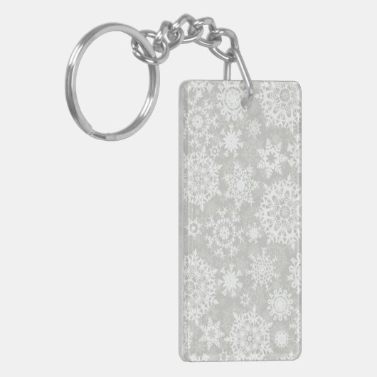 Snowflake patroon sleutelhanger (Voorkant Links)