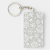 Snowflake patroon sleutelhanger (Voorkant)