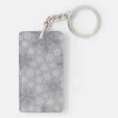 Snowflake patroon sleutelhanger (achterkant)