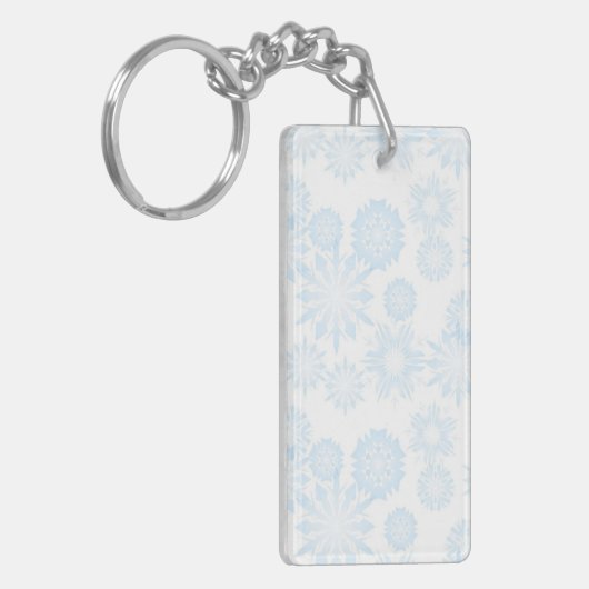 Snowflake patroon sleutelhanger (Voorkant Links)