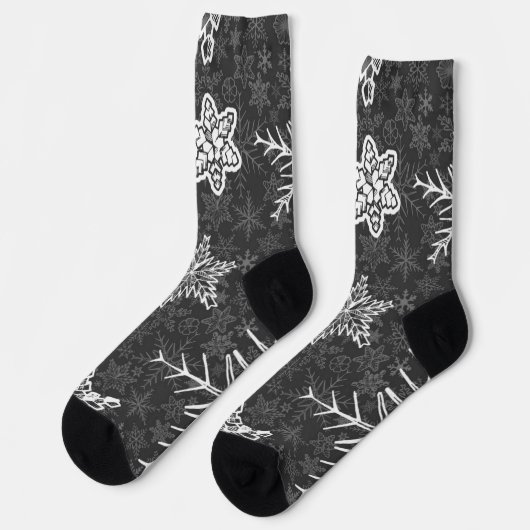 Snowflake patroon sokken (Links)