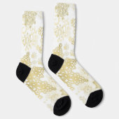 Snowflake patroon sokken (Rechts)